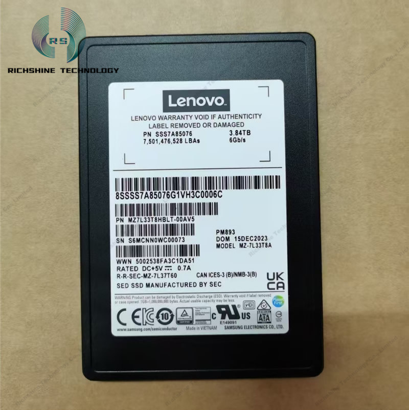 MZ7L33T8HBLT-00AV5 PM893 3.84TB SSD 2.5 SATA</a>